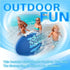 SOAK Waterproof Football, 9 Inches for Beach Pool Lake Park Games, Outdoor Toys for Kids