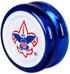 Duncan Toys Hornet Pro Looping Yo-Yo, Blue with White Cap, Ball Bearing Axle and Plastic Body