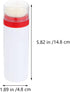 PAREKS 2Pcs Container/1202 Baby Powder Baby Powder Empty Loose Powder Dispenser Bottle, Portable Baby Talcum Powder
