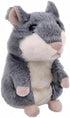 Talking Hamster, Interactive Stuffed Plush Animal, Talking Toy with Cute Sound Effects, Best Buddy for Kids Age 3+