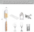 Hello Nature 4 Set Pcs Bamboo Bottle Brush by Long Handle Cleaning Brushes for Water Bottles, Baby Bottles & Glassware