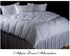 100% DownTown Company Alpine Year Round White Down Alternative Quilted Comforter, Egyptian Cotton Cover, Plush Fill