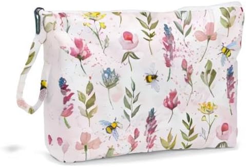 Fokongna Wet Bag, Wet Dry Bag, Makeup Bag, Toiletry Bag, Waterproof Large Capacity Travel Cosmetic Bag, Zipper Pouch