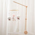 PandaEar Baby Crib Mobile Arm, Beech Wooden Mobile Holder with Anti-Slip Attachment, Baby Mobile Hanger for Crib