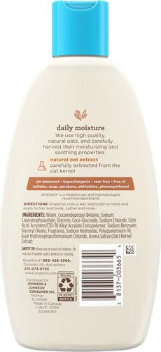 Aveeno Baby Wash & Shampoo, Tear-Free, Fresh, 8 Oz
