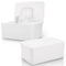 LEQXGO 2 Pack Baby Wipes Dispenser, Wipes Dispenser Baby Wipes Case, Baby Wipe