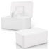 LEQXGO 2 Pack Baby Wipes Dispenser, Wipes Dispenser Baby Wipes Case, Baby Wipe