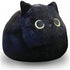 Black Cat Stuffed Animal Plush Toy, Creative Cat Shape Soft Pillow for Girlfriend, Kids & Baby Girls (40cm/15.7in)