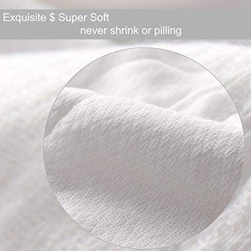 6 Ply Cloth Diapers Burp Cloth - Thick Washable Absorbent Cotton for Babies and Toddlers