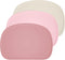 Cuddle Campus Set of 3 Silicone Placemats with Raised Edges for Kids,Toddlers,Babies,