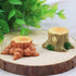 16 PC Miniature Creative Simulation Tree Stump Ornaments - Perfect for Home Art Sculpture, Terrariums, Landscape & Dollhouse Decorations!