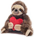 6.5 Inch Bearington Lil Simon Love Sloth Stuffed Animal - Cute Plush Toy for Girls & Kids - Unique Sloth Plush