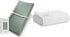 Comfy Cubs Muslin Fitted Changing Pad Cover and Cotton Waffle Weave Blanket Bundled -