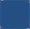 The Gaming Mat Company Mahjong Mat. 33" x 33" Blue with Stitched