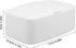 Wet Tissue Dispenser Baby Wipe Container Refillable Dispenser Plastic Container with Lid Minimalistic Decor Plastic