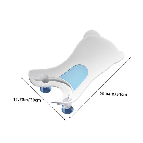 SHOWERORO Butt Cleaning Tool Newborn Bathing Basin Portable Wash Ergonomic Bath Seat for Toddlers Wash Basin Safety