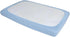 Set 4 Kaplan Early Learning Lightweight Compact Crib Sheet - Blue - of - Soft Breathable Fitted Sheet for Compact Cribs