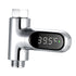SPYMINNPOO Shower Thermometer, Read Water Temperature Thermometer for Baby Bath, Kitchen, Digital Shower