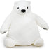 Djungelskog Bear Giant Simulation Plush Doll, 31.5 in/80 cm White Polar Bear, Huge Cuddly Teddy for Home Decoration