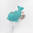 Nuby Bathtub Safety Spout Guard, Compatible with Most Standard Faucets, Bath Toys - Dolphin