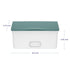 Ubbi 1 Pack 72 Baby Wipes Dispenser with Weighted Plate and Secure Seal, in Open Water + Fragrance-Free Baby Wipes