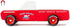 Candylab Toys Americana Collection Longhorn Red, Premium Handcrafted Wooden Car Toy