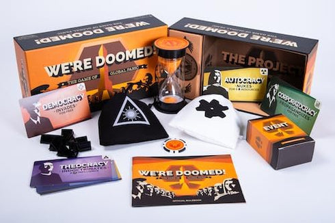 We're Doomed! - Apocalypse Survival Board Game for 4-10 Players - Cooperative Strategy Game