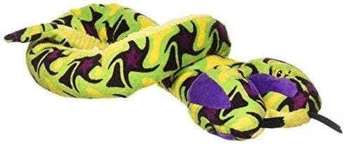 54 Inches Wild Republic Snake Plush Stuffed Animal Toy, Gifts for Kids, Siamese Whirlpool