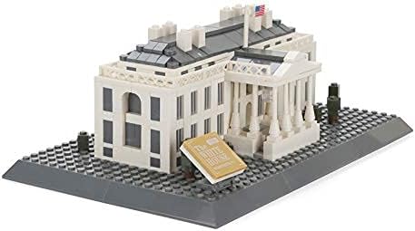 Apostrophe Games White House Building Block Set, 770 Pieces, Washington D.C. Architecture Model