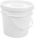 Holibanna Large Plastic Wipe Dispenser Bucket with Lid and Handle Portable Wipes