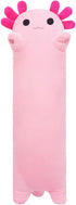 Sausudols Long Axolotl Plush, 19.6 Long Axolotl Body Pillow for Kids, Cute Axolotl