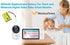 900mAH Battery Replacement Rechargeable for VTech Video Baby Monitor BT207695 VM312 VM3251 VM3252 VM3261 Digital Video Baby Infant Monitor Radio Repair Power Issue