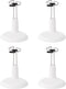 NUOBESTY Doll Stands Display Holder, 4pcs White 15cm Bracket Support Bear Stand for Home