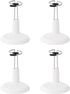 NUOBESTY Doll Stands Display Holder, 4pcs White 15cm Bracket Support Bear Stand for Home