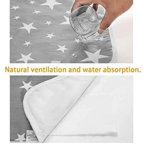 Waterproof Baby Diaper Changing Pad, Multi Function Diaper Change Mat for Girls Boys, 100% Leak Proof Sanitary Mats