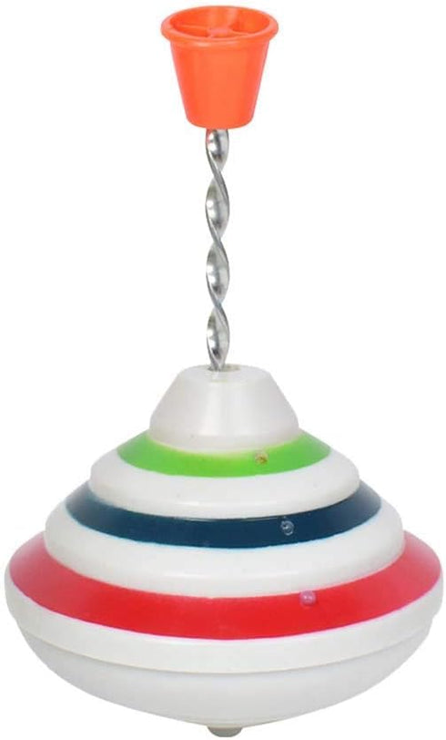 STOBOK Spinning Top Toy - LED and Music Peg-top Hand Spinner Gyro Toy Gift for Kids
