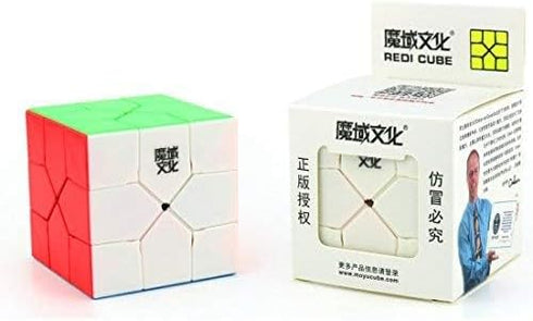 CuberSpeed Moyu Redi Cube, Stickerless Color Puzzle by Moyu Oskar