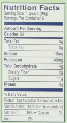 Gerber 2nd Foods Organic, Pear Spinach, 6 Count, 3.5 Oz Each