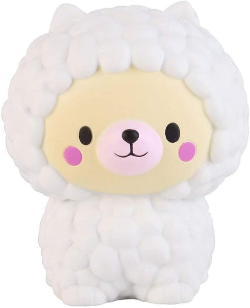 Anboor 5.1 Inches Jumbo Kawaii Soft Slow Rising Scented Sheep Bear Squishies for Kids