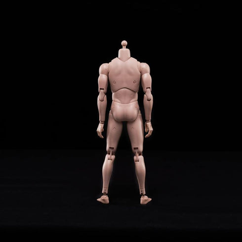 1:6 Scale Muscle Male Action Figure - 12 Inch Flexible Europe Skin Body Doll Miniature Figure Without Head Sculpt