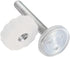 Pressure Mount Baby Gate Threaded Pivot Rod, 4-Pieces Mounting Bolt Kit for Stair Gate, Dog Gate, White