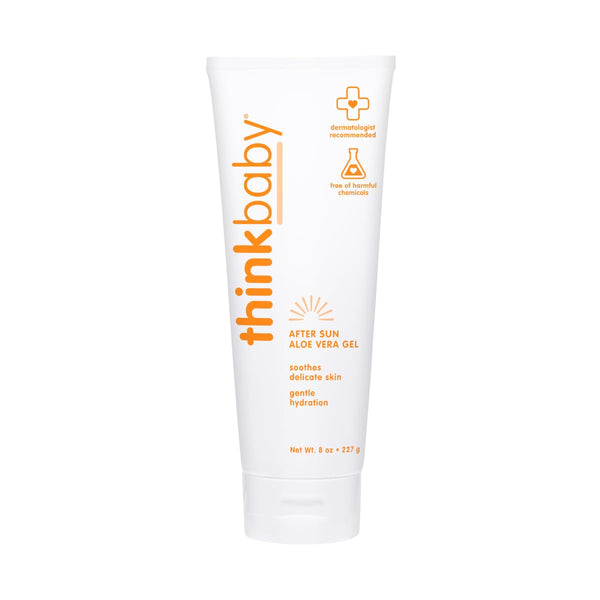 Thinkbaby Aloe Vera Gel After Sun Relief Lotion, 8 Fl Oz EWG