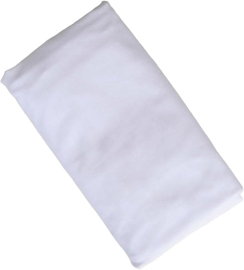 Kaplan Early Learning Lightweight Compact Crib Sheet - White - Set of