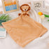 Apricot Lamb Stuffed Animals Security Blanket, Yellow Lion Infant Nursery Character Blanket