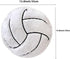 XIZHI 13.8 Inches Football Plush Pillow Toy Soft Stuffed Sports Throw Plush Pillow Cushion Gift for Kids Sofa Bedroom Decoration and Children Birthday (White A)