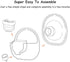 Gowing 24mm MOMMED S21 S18 Wearable Breast Pump Accessories Replacement Parts Flange Compatible