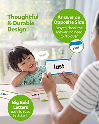 520 1st 2nd 3rd Coogam Sight Words Learning Vocabulary Flash Cards, Dolch Fry High Frequency Sight Word Educational