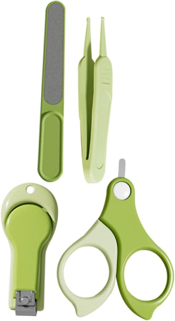 Nail Clipper Set Nail Trimmers Newborn Grooming Kit with Safety File Portable