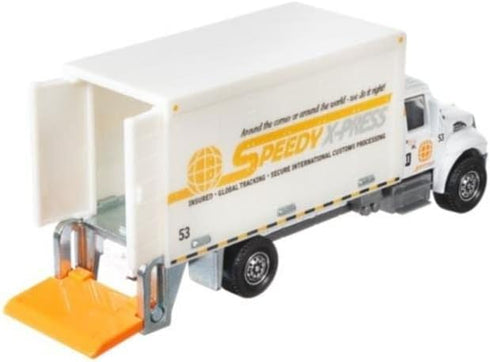 Matchbox Working Rigs International MV Box Truck 1/16 (White)