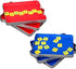 Really Good Stuff EZread Magnetic Foam Lowercase Letter Tiles, 52 Tiles, 1 3/8" Squares, Educational